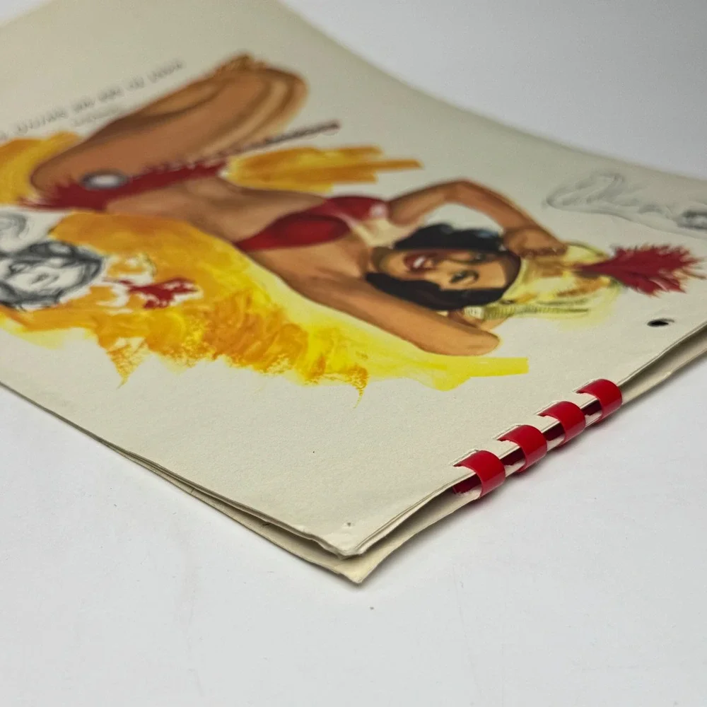 Complete 1952 Esquire Pin-Up Calendar Thompson Art Original Vintage 9x12‎ GUC